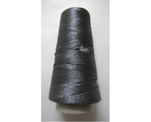GRAY - 275+ Yards Viscose Rayon Art Silk Thread Yarn - Embroidery Crochet Knitting Lace Trim Jewelry